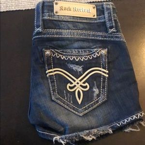 ROCK REVIVAL SHORTS (BUCKLE)